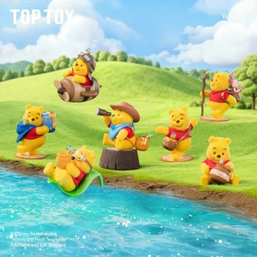 TOPTOY 迪士尼小熊維尼百年探蜜 維尼 百年探蜜 盲盒 盒玩 一中盒【預購】