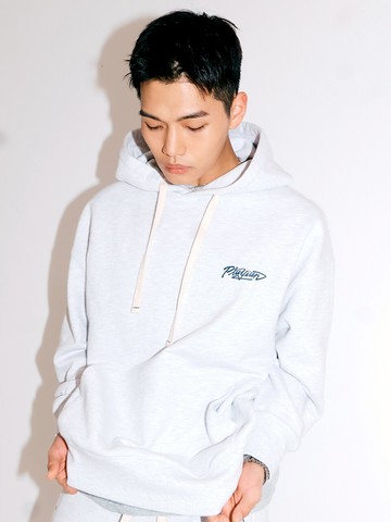 Graffiti Hoodie_Light Grey