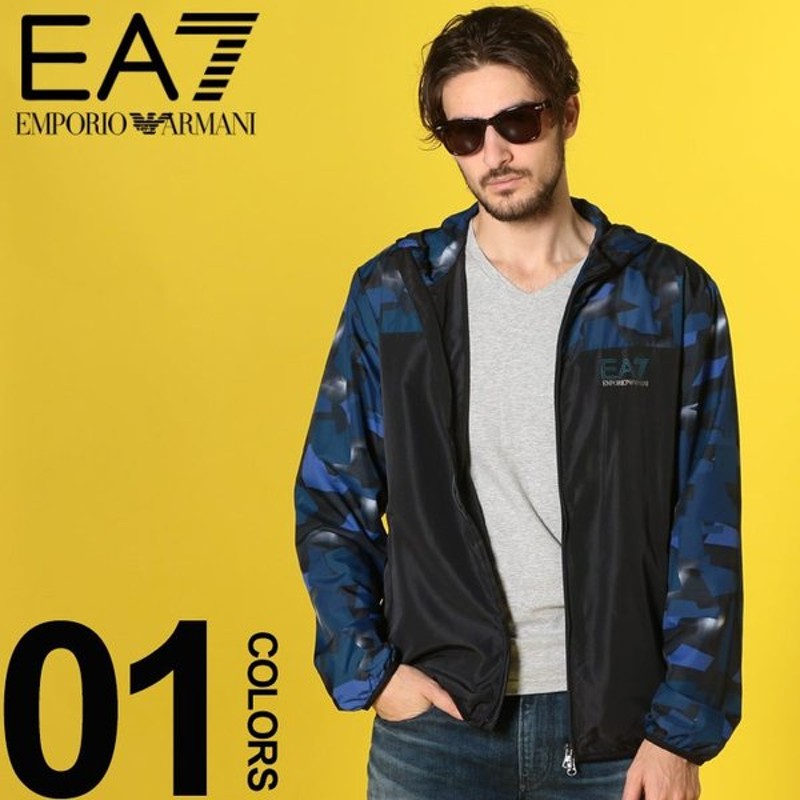 エンポリオ アルマーニ Emporio Armani Ea7 ナイロンジャケット 迷彩 フード ナイロンパーカー ブランド メンズ アウター Ea3gpb05pn28z 通販 Lineポイント最大0 5 Get Lineショッピング