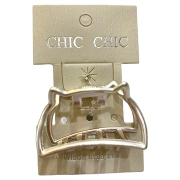 CHIC CHIC 日本造型抓夾  貓銀
