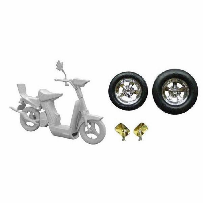 アオシマ プラモデル 1/24 改パーツ No.43 アメリカンロッドと丸