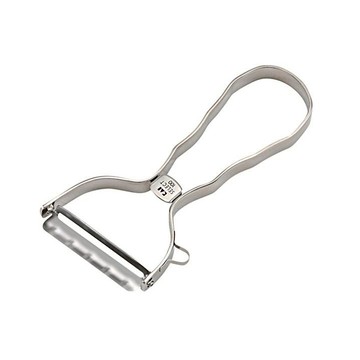 【日本 貝印 KAI 】 工業風 極簡 不鏽鋼 削皮刀 (附U型去芽點挖孔) 削皮器 廚房用具 去蔬果皮刀 水果削皮器