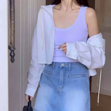 正韓背心 內搭圓領背心WHN1024-創翊韓都