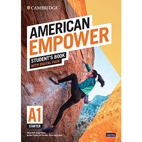 American Empower Starter A1 Student’s Book with Digital Pack ／ ケンブリッジ大学出版(JPT)