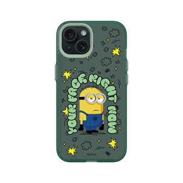 iPhone 15 Clear 憂墨綠 - Minions - Minions - Your Face Right Now
