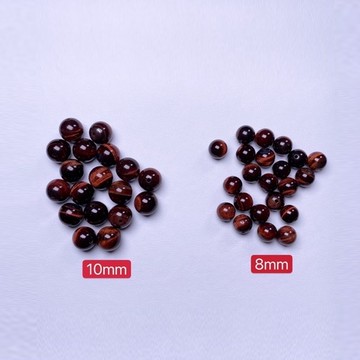 【肯爸水晶嚴選】天然紅虎眼/避邪擋煞/散珠/全孔/隔珠/配珠/手工串珠編織/材料珠/DIY/單顆/單珠/飾品/水晶