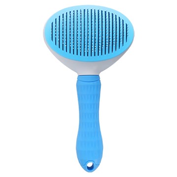 ROYALLIN 蘿林嚴選 寵物梳子自動去毛  藍色  1個