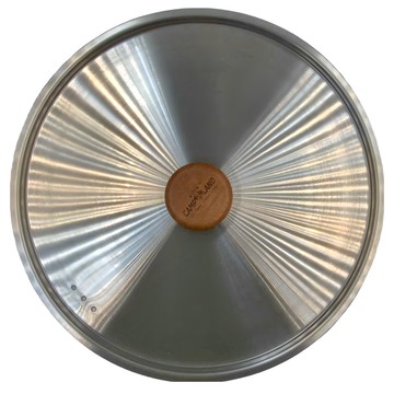 CAMP LAND 白金野炊電蝕平底鍋蓋 SUS304不鏽鋼  24cm  1個