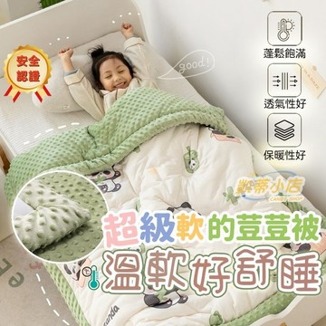 【可機洗烘乾】現貨❗️柔軟親膚顆粒安撫毯 荳荳毯 空調被 荳荳被 安撫被 兒童被 四季嬰兒被 幼稚園午睡小蓋毯 新生兒被