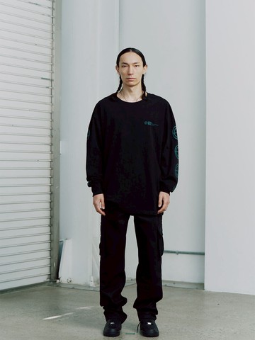 MPa Graffiti Long Sleeve T-shirt [Black]