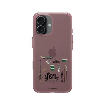 iPhone 17 Clear (相機按鈕) 晶醺玫 - 哈利波特 Harry Potter - What's In My Bag - 跩哥馬份