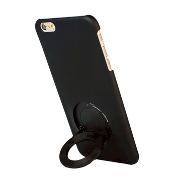 Rolling Ave.｜iCircle iphone6 / iphone6S plus 背蓋支架(黑+黑環)