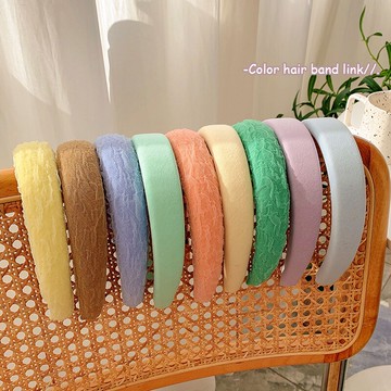 韓國高顱頂發箍少女洗臉頭箍2022年新款網紅氣質可愛百搭發卡頭飾