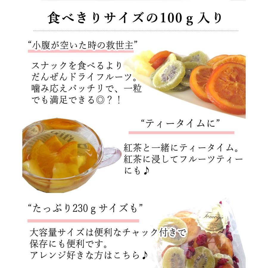 大地の生菓 ドライフルーツ 6種類のプレミアムミックス 100g 送料無料 オレンジ キウイ あんず レモン パイン クリスマス ギフト プレゼント 2023