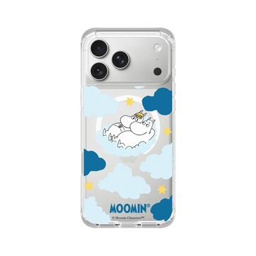 iPhone 17 Pro Max ClearX (MagSafe 兼容) 晶透白 - Moomin - Moomin＆歌妮-雲上小戀曲