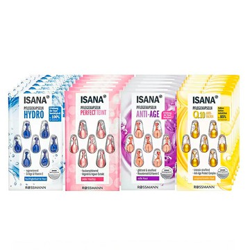 [COSCO代購6] D137243 ISANA 精華膠囊 2.66毫升 X 6入 X 4種