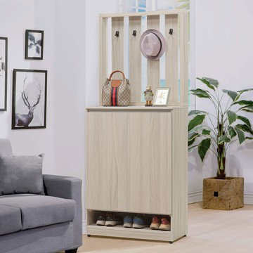 【Homelike】喜家居2.7尺屏風玄關鞋櫃(2502)