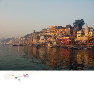 印度旅行攝影明信片