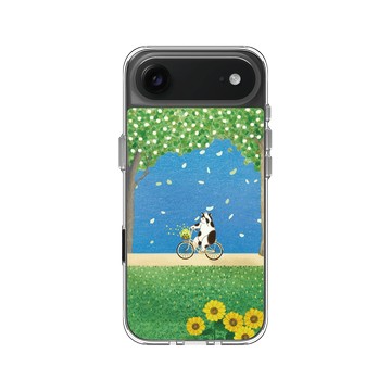iPhone Air Clear Case（相機按鈕） 透明 - Nyangsongi - 腳踏車悠遊