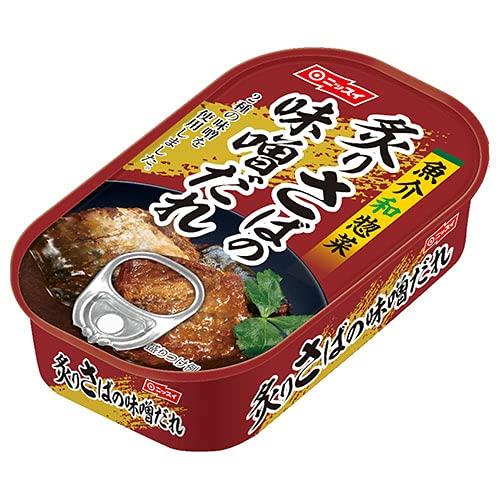 ニッスイ 炙りさばの味噌だれ 100g缶×30個入