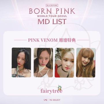 仙女樹🌟 現貨 BLACKPINK『 BORN PINK 』WORLD TOUR 演唱會周邊 特典