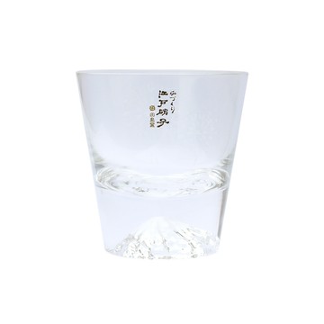 田島硝子 日本製富士山雕花威士忌杯-花火