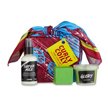【LUSH 英國直營】為你打造柔順秀髮｜捲髮滋潤護理禮盒 頭髮護理禮盒