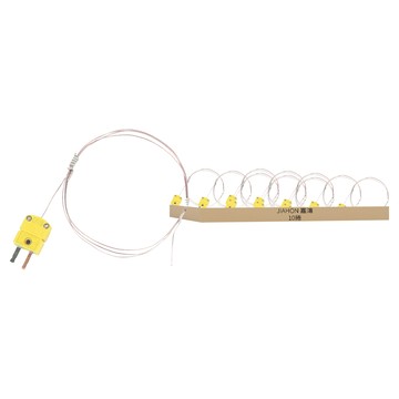 JIAHON 嘉鴻牌 K型熱電偶測溫線 回溫爐/高溫用 TTK36 K頭 + 線 + 點焊 80cm  10捲