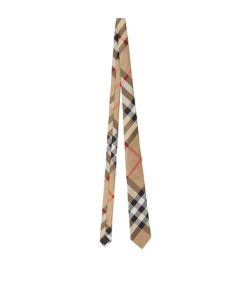 Burberry Silk Check Tie