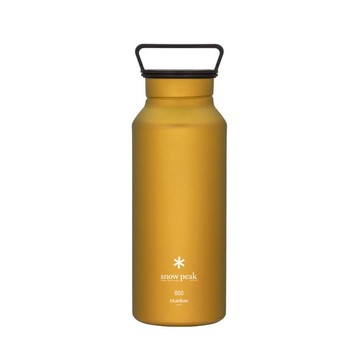 ├登山樂┤日本Snow Peak 鈦金屬瓶 800 黃色 800ml/150g # TW-800-YL