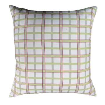 J&N 多倫多格子抱枕 2個  60 x 60cm  綠色