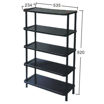 Keyway 聯府   長安多用途五層架 / 置物架 收納架 鞋架 展示架 陳列架 花架 多功能收納  A528 【139百貨】