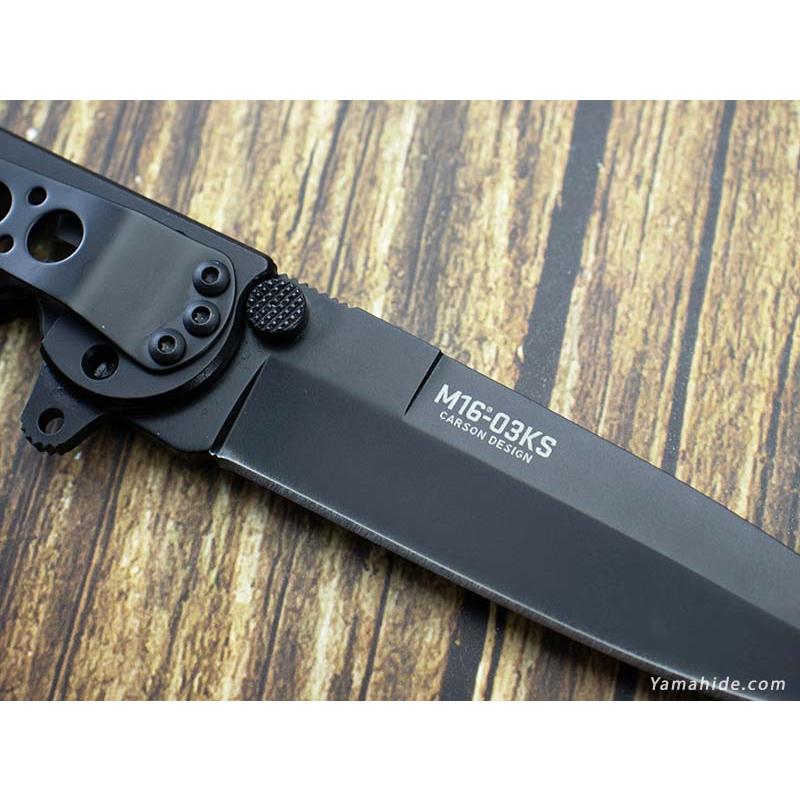 CRKT 折りたたみナイフ スピアー ブラック M16-03KS コロンビアリバーナイフツール