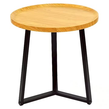 FAmILyLIFE 生活 木冶山居 Carmel三軸圓形茶几 WO-008 60cm 4.1kg  白橡木