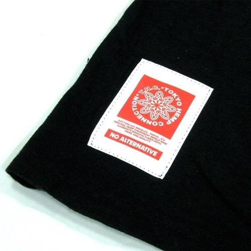 Tokyo Hemp Connection (トウキョウヘンプコネクション) CHILL OUT TEES ヘンプオーガニックコットン Tシャツ /  BLACK | LINEブランドカタログ