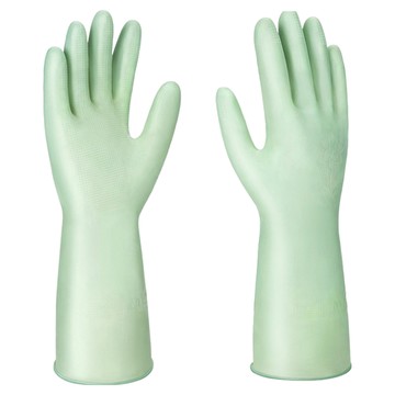 SHIMOYAMA 乳膠清潔手套 小貨  S  1雙  綠色