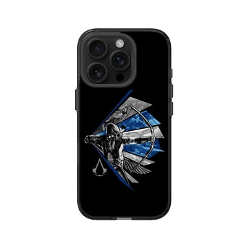 iPhone 16 Pro Clear (相機按鈕) 酷墨灰 - Assassin's Creed - AC 3 Connor