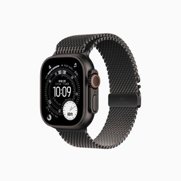 AppleWatch Ultra 3(GPS+行動網路)49mm黑色鈦金屬錶殼+黑色鈦金屬米蘭式錶環