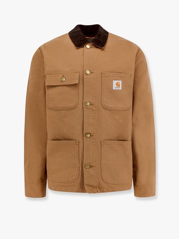 Michigan organic cotton jacket with frontal logo patch - CARHARTT WIP - gender_Man