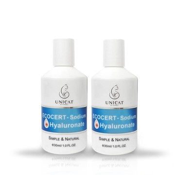 【UNICAT變臉貓】玻尿酸 水光保濕 玻尿酸原液 超導吸收 (韓國監製 雙認證高純度) 30MLX2入