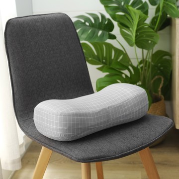 格紋記憶多功能話筒枕