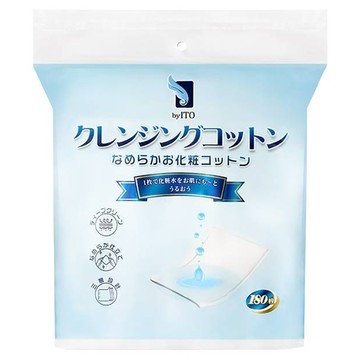 ITO 日本伊藤 可撕式卸妝巾 180張/包 柔軟親膚 輕鬆卸妝  1包