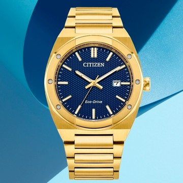 CITIZEN_星辰 GENTS 流金光動能潮流三針腕錶BM7662-59L