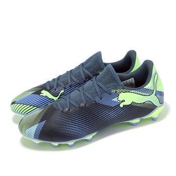 [ACS] Puma 足球鞋 Future 7 Play FG/AG 男鞋 藍 綠 抓地 人工草皮 短草皮 運動鞋 10793903