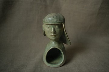 芒湖・某個居民的雕像・人3・燭台・花器