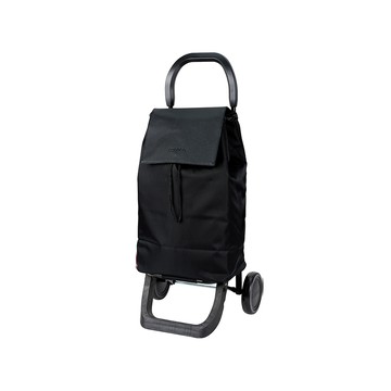 【日本cocoro】Luce 摩登風保溫保冷摺疊購物車-33L-多色可選-時尚黑