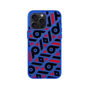 iPhone 15 Pro Max Clear 激光藍 - 花生騷 WasangShow - 西西利鳥圖騰