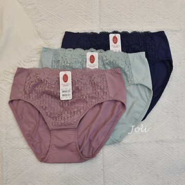 曼黛瑪璉 現貨 大波 F62201 中腰三角棉內褲-喬妮內衣專賣