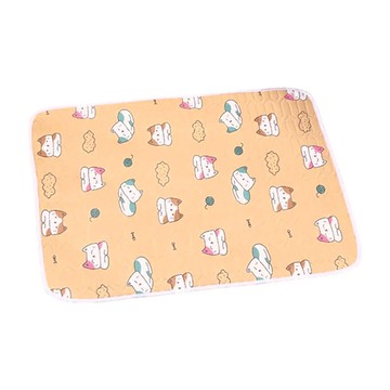 乳膠涼感墊  S(40 x 30cm)  橙色貓咪  1個