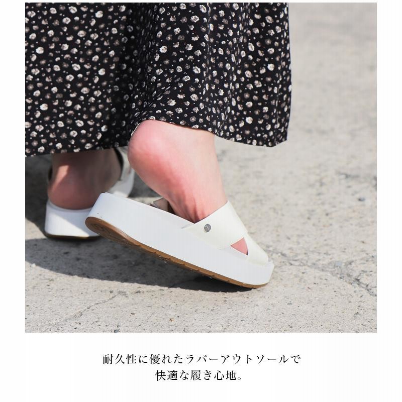 UGG サンダル レディース アグ 夏 黒 白 ブラック ホワイト